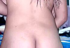 University Student Visits Room for Intimate Homemade Latina Tease in Leggings