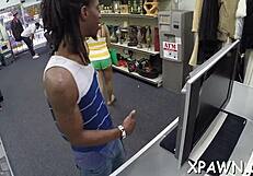 amateur couple drops hardcore blowjob action quick and dirty