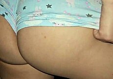 mature latina milf starts with oral on my cock then bends for big ass doggystyle creampie part 1