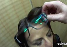 Glamorous czech girl teased mall stripped hardcore POV nailed