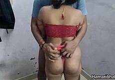 Desi bhabhi Aishwarya fucked hard in velvet dress 🍑🔥