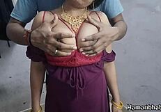 Desi bhabhi Aishwarya fucked hard in velvet dress 🍑🔥