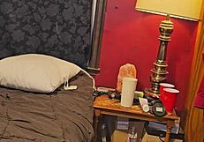 milf parades her huge tits and plump ass