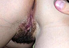 Stepsister shakes big ass while cleaning!