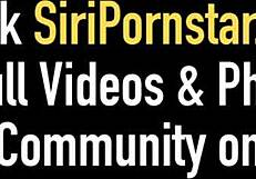 thick siri's huge boobs bounce as kimberly kane strapon fucks her deep