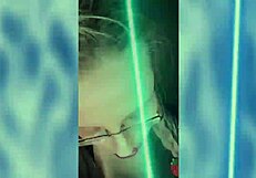 Your tiny dick suits a sissy bimbo perfectly with glasses