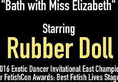 rubberdoll and chrissy daniels grope shiny latex bodies