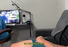 brazilian brunette milf's risky public handjob blowjob on horny homemade cock