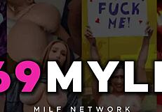 Gym Milf Workout: Why Is She So Hot in My Court?