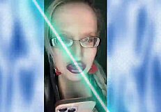 Your tiny dick suits a sissy bimbo perfectly with glasses