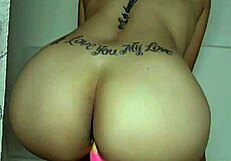 wanna fuck this rainbow dildo deep?