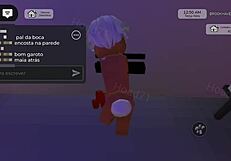 Femboy Craves Rough All-Night Sex Late Brookhaven Party