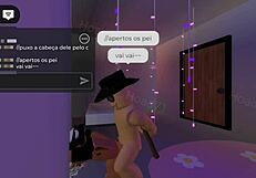 Femboy Craves Rough All-Night Sex Late Brookhaven Party