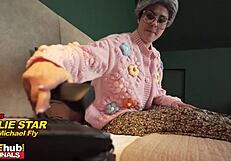 horny gilf shakes off cobwebs riding huge cock doctor style in hospital