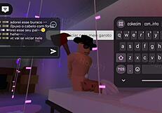 Femboy Craves Rough All-Night Sex Late Brookhaven Party