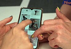 Laura and Marta's Pantyhose Tease Young Stud Threesome