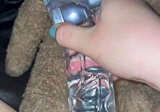 Hey virgin 18yo arabian snowwhite... first time huge glass dildo stretches wet tight red pussy???