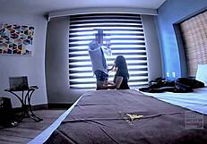 Husband Watches Horny Wife Ride Monster Cock Wildly