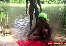 Amateur bbc pornstar turns african village festival hardcore fucking bent over cowgirl doggystyle wet shaved pussy stream sex!