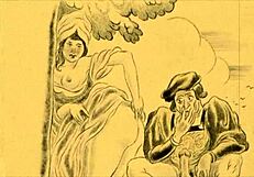 Explore vintage erotic art through antique retro lens