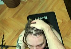 18yo Stretches into Bent Over Doggystyle Getting Used as Fuck Meat by Monster Cock