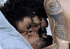 Airbnb Host Fucks Tata Bahia Slowly in Camera with Monster Cock Natural Tits Latina Milf