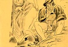 Explore vintage erotic art through antique retro lens