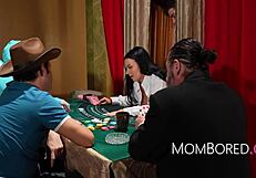 Ever wonder how free use keeps this curvy croupier casino-busy all night?