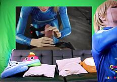 slutty blonde cosplay teen sucks and fucks monster cock rough in taboo hardcore