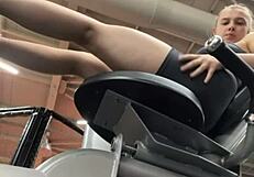 wanna see this fat teen ass bounce while getting hardcore gym fucked