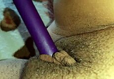 My dripping pussy throbs, clit shakes wild from vibrator orgasm??