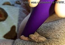 My dripping pussy throbs, clit shakes wild from vibrator orgasm??