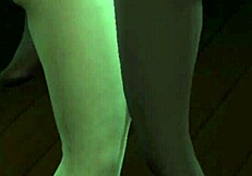 Glasses neighbor bends over begging for rough interracial doggystyle pounding