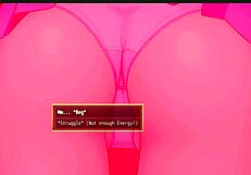 Green haired Femuzero smothers face in dominant sitting tease