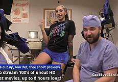 welcome to rikers: stefania mafra's latex humiliation with handcuffs and heels