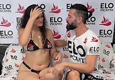 Silvye's huge tits and ass steal the show in spicy casting interview