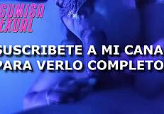 Gagging deepthroat choke makes her tits bounce wet