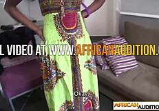 Black Teen 18+ Rimmed Then Rough Fucked After Casting Blowjob