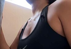 Amateur latina babe deepthroats bbc then gets face fucked outdoors by nysdel