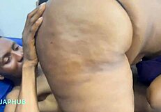 Big ass ebony milf craves that monster black cock nonstop