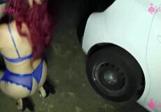 Luluhotwifex Cuckold Husband Films Latina Milf Car Fuck Creampie Squirting