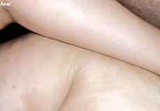 real arab housewife begs for rough anal creampie in homemade doggystyle