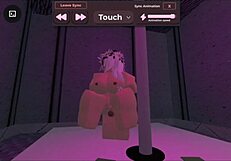 met this dirty girl on roblox for rough play