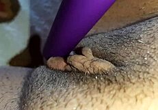 My dripping pussy throbs, clit shakes wild from vibrator orgasm??