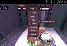 met this dirty girl on roblox for rough play