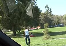 Austin Kincaid's big tits bounce as monster cock fucks her shaved cougar pussy doggystyle