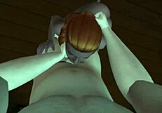 Glasses neighbor bends over begging for rough interracial doggystyle pounding