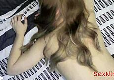 Workaholic Stepmom Begs for My Oiled Massage Turning into Creampie Fuck