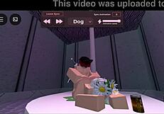 met this dirty girl on roblox for rough play