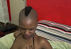 Young coed moans as big cock fills her tight hole